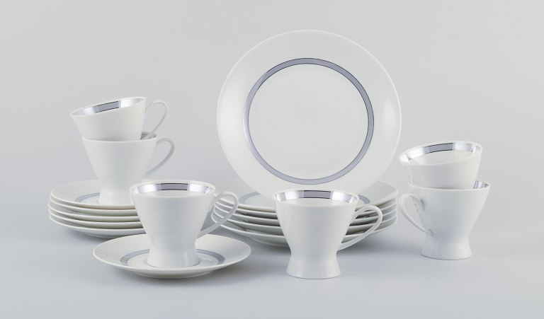 Rosenthal Studio-Linie, Tyskland. Et sekspersoners kaffeservice af porcelæn.