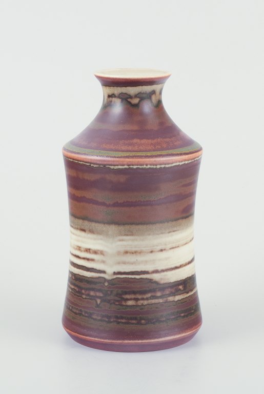 John Andersson for Höganäs, Sverige.Unika vase af stentøj.