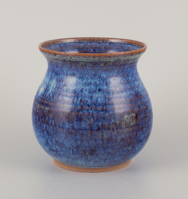 Swedish ceramicist.Unique ceramic vase.
