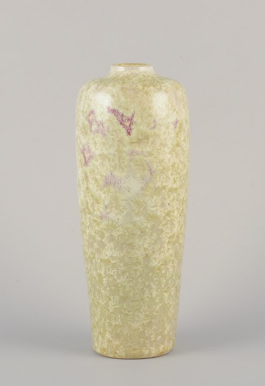 Elly Kuch (1929-2008) and Wilhelm Kuch (1925-2022). Unique ceramic vase. Crystal glaze.