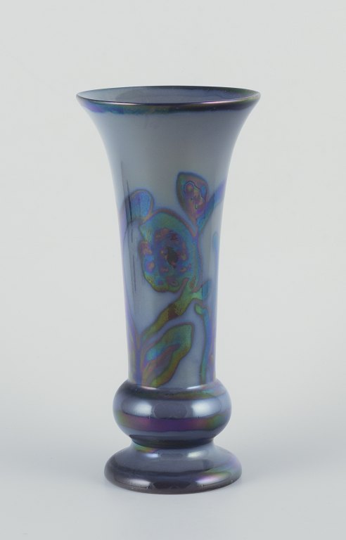 Edgar Böckman for Höganäs, Sverige. Stor vase af keramik.