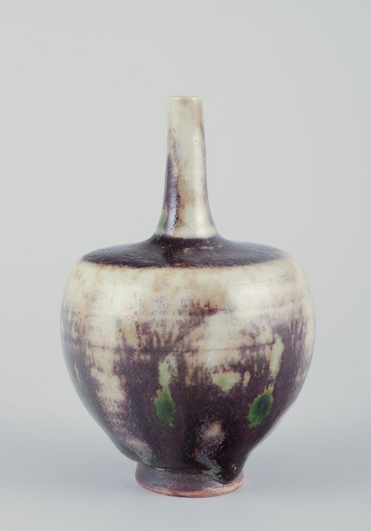 Höganäs.Lille unikavase af keramik.