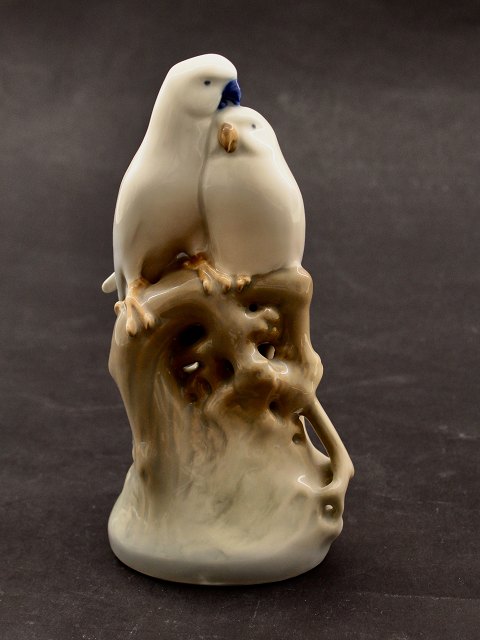 Royal Copenhagen parrots on branches #649