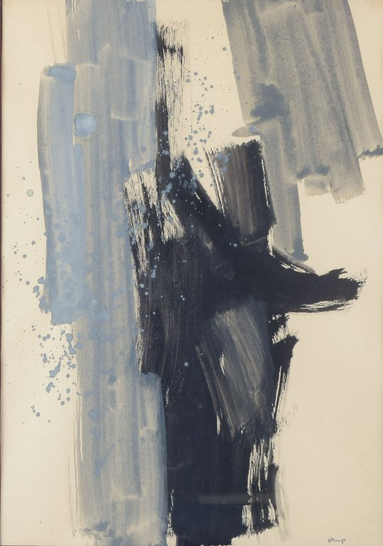 Bengt Orup, Sverige.
Akvarel på papir.