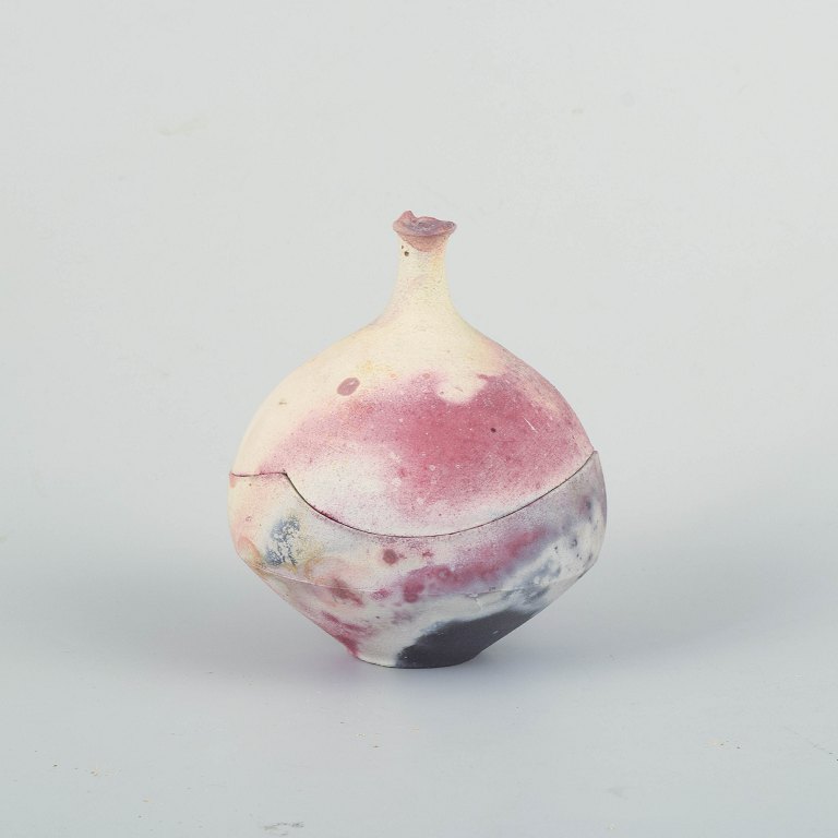 Skandinavisk studiokeramikerLågkrukke, 1980/90’erne.