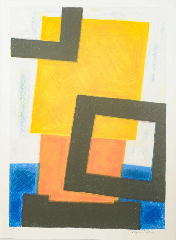 Osmund Hansen
Litografi, nummereret 76/150.
Signeret med blyant.