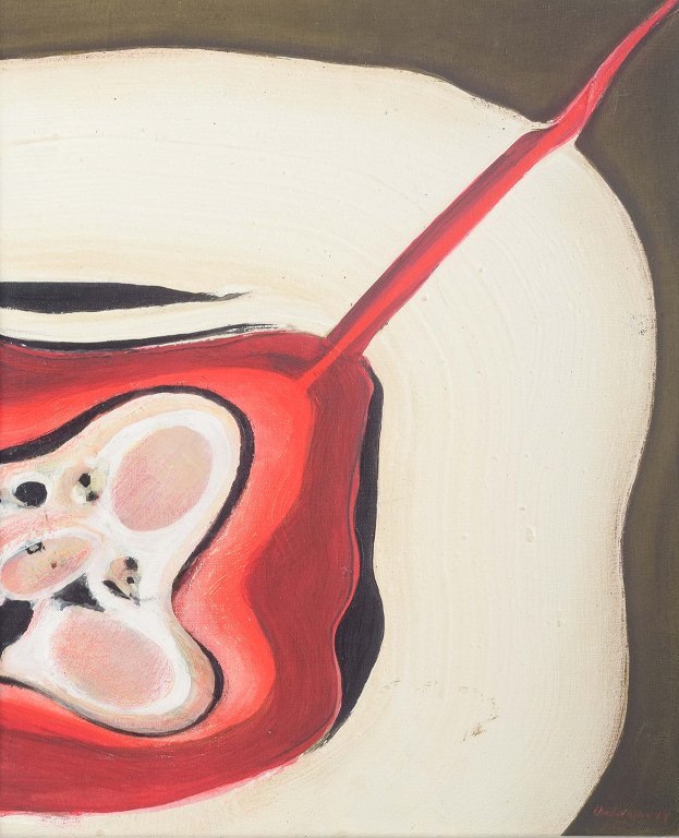 Uno Svensson (1920–1990)
svensk kunstner
Abstrakt komposition.
Olie på lærred.