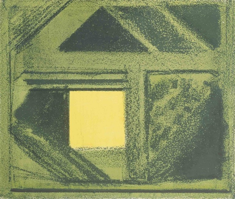 Arne L. Hansen (1921–2009)
“Mod lyset”.
Farvelitografi.