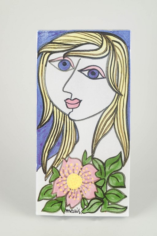 Mari Simmulson for Upsala EkebyVægfad / vægplatter, 1960’erne.