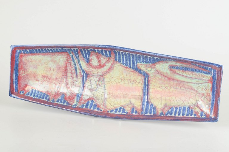 Marianne Starck for Michael AndersenOblong dish, 1960s.