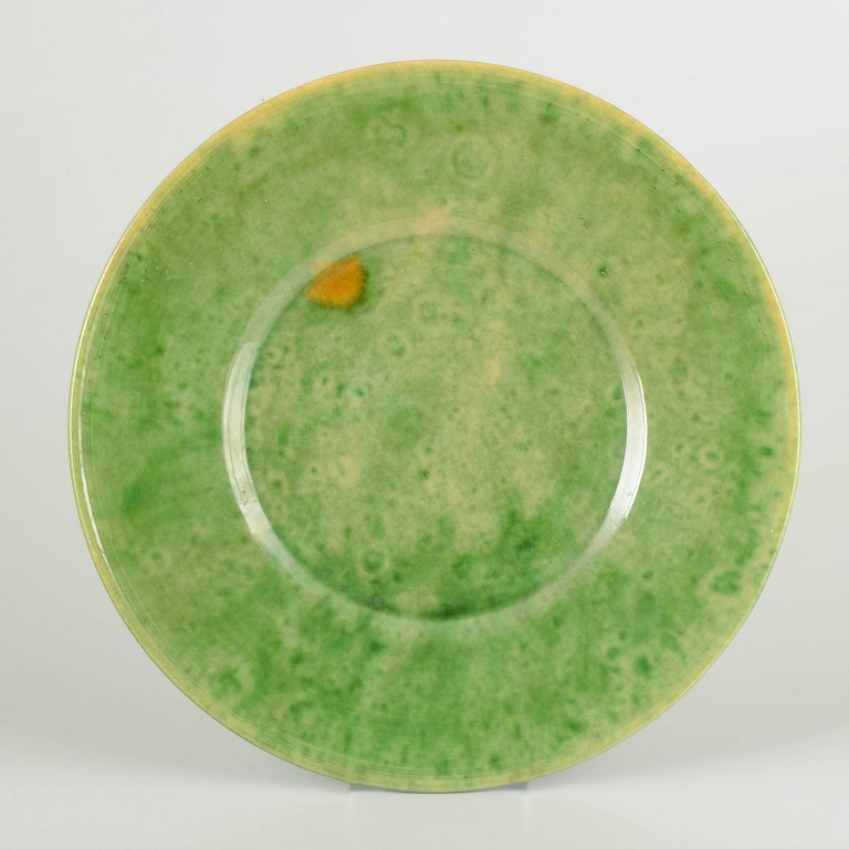 Biot Studio PotterLarge ceramic dish, 1970/80s.