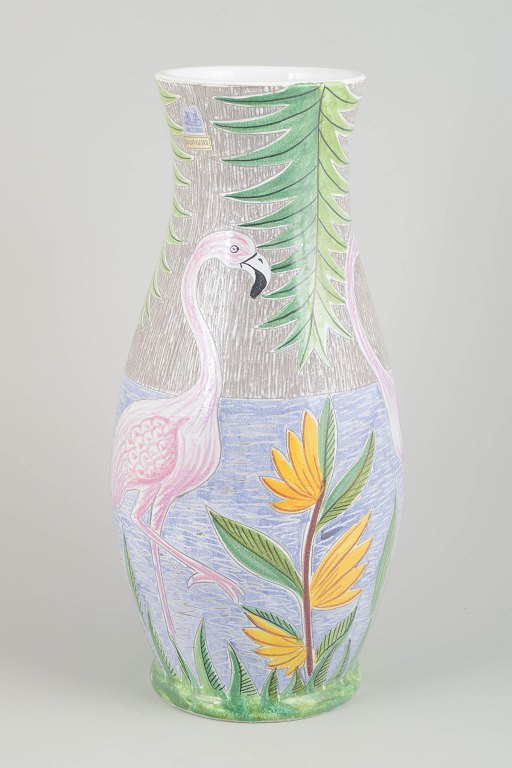 Per-Olof Holmén for "Kloster Keramik".Large vase, 1980/90s.