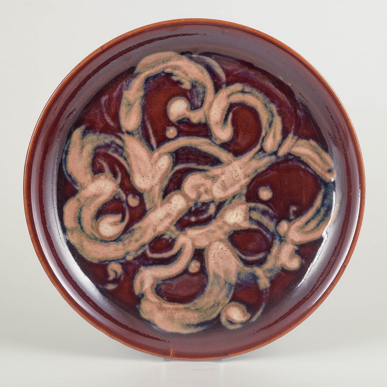 Carl-Harry Stålhane for Designhuset, Lidköping, Sverige.Stort fad, 1970’erne.