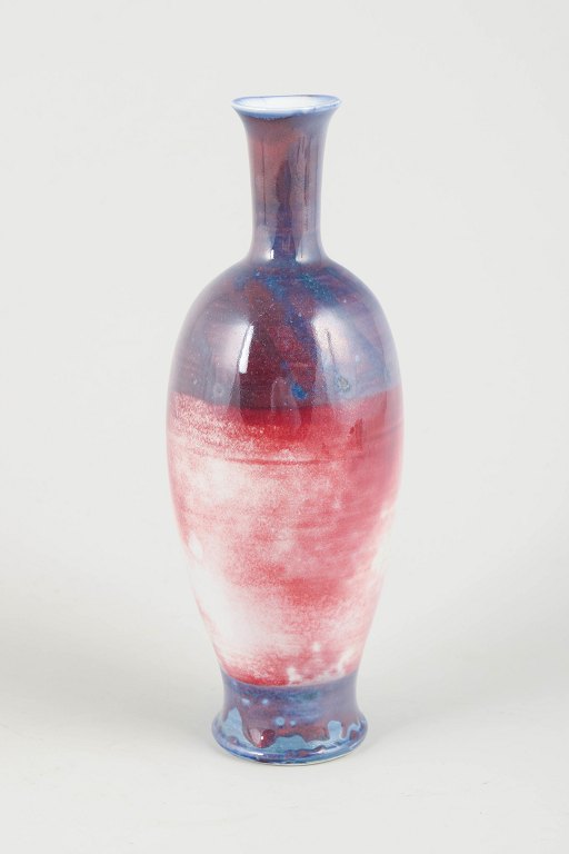 Rörstrand
Unik prøveglasur-vase, 1985.