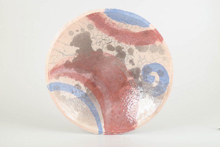 European Studio PotterLarge ceramic bowl, 1980s.