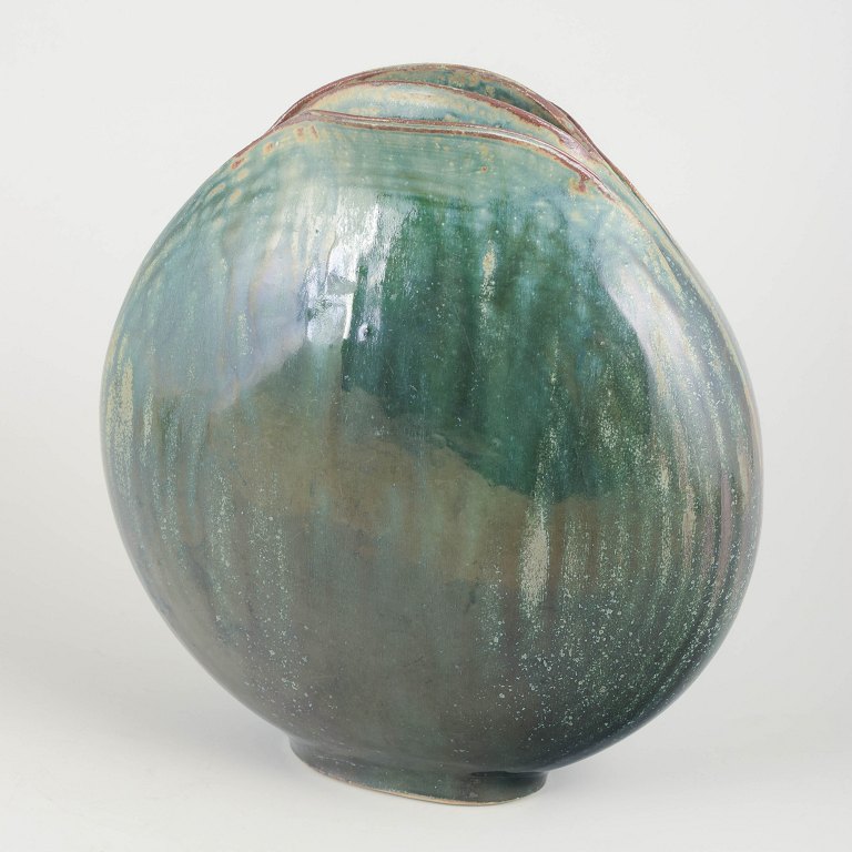 European Studio PotterOrganic sculptural vase/object, 1980s.