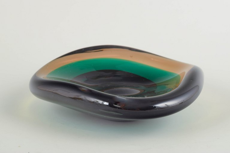 Murano Art Glassdish, 1960/70s.