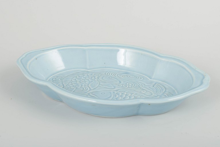 Jepson Pottery, USA.Dish, mid 20th century.