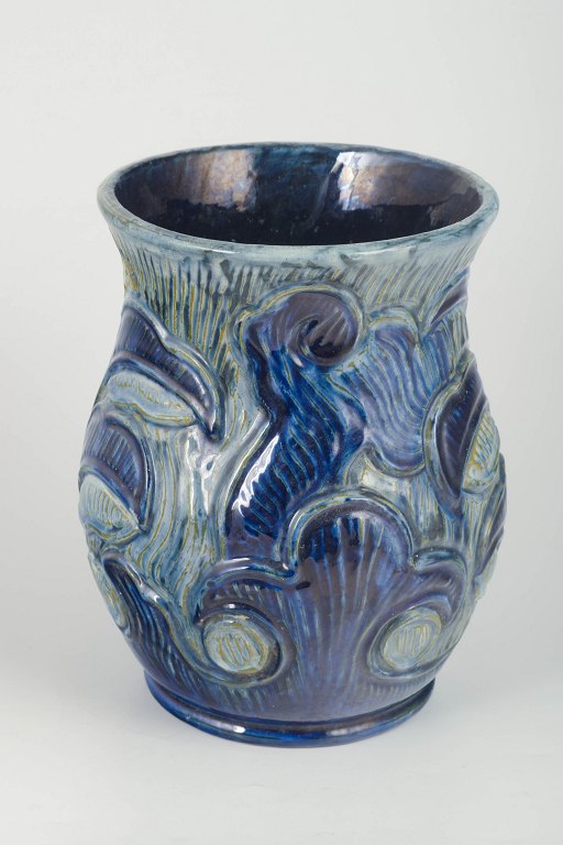 Møller & Bøgely, DenmarkArt Nouveau vase, c. 1918.