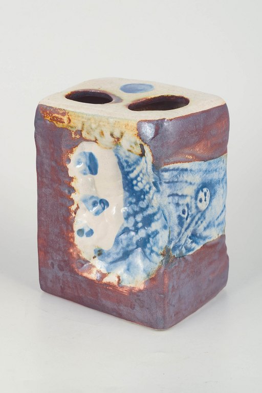 Carl-Harry Stålhane for Designhuset.Brutalistisk Vase, 1970’erne