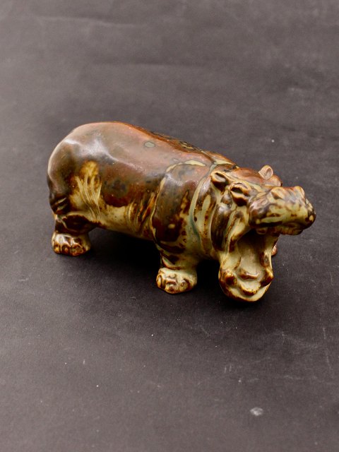 Royal Copenhagen stoneware 20239  hippopotamus