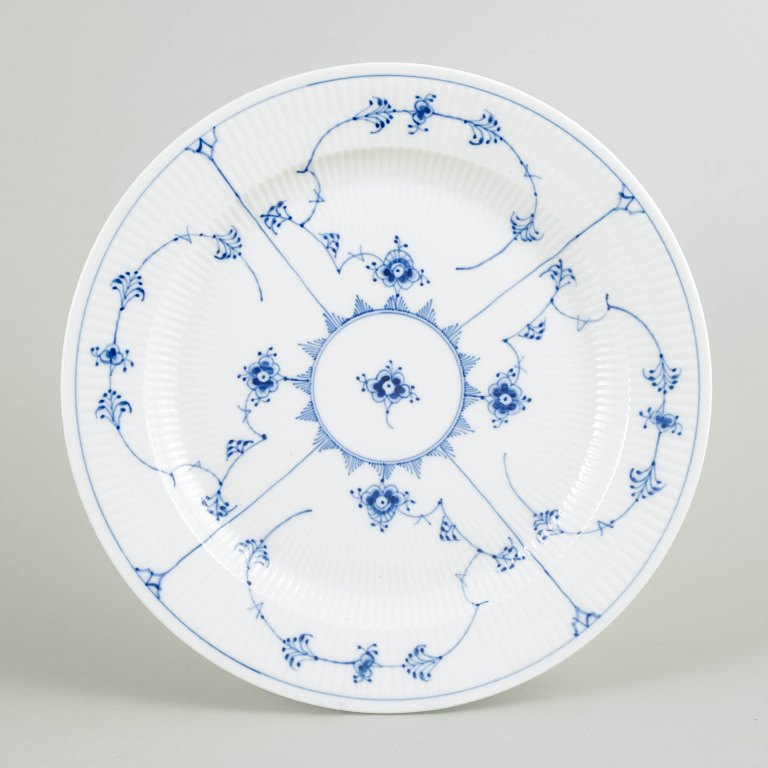 Royal Copenhagen, Blue Fluted Plain serving platter.