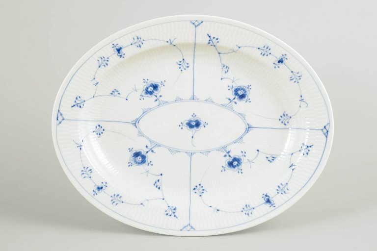 Royal Copenhagen, Blue Fluted Plain serving tray.