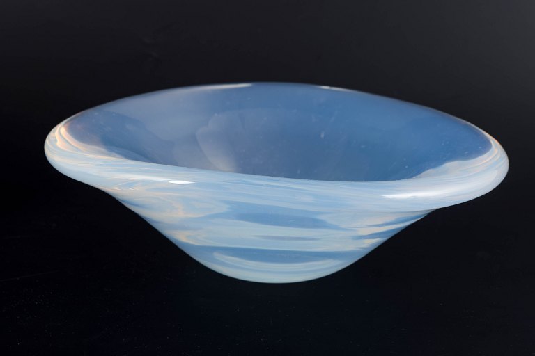 Sven Palmqvist for Orrefors, "Opak" art glass bowl.
