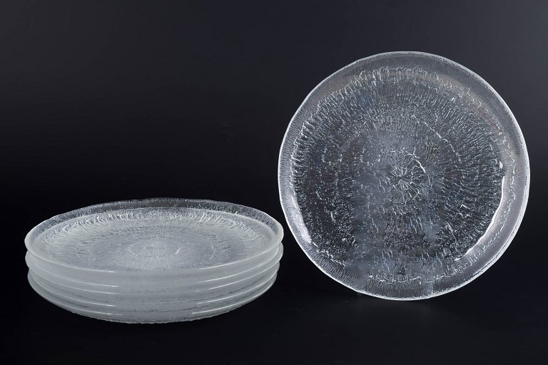 Tapio Wirkkala for Iittala, set of six plates.