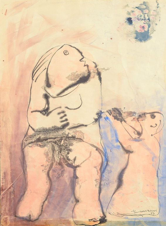 Tomislav Božović, akvarel, serbisk billedkunstner.