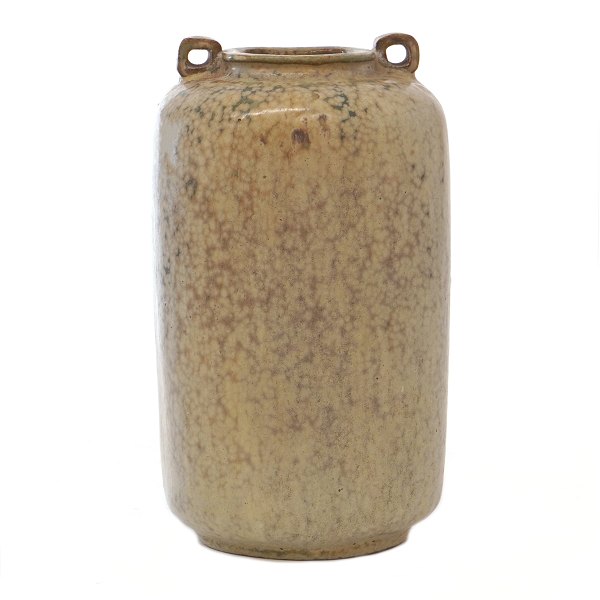 Arne Bang Steinzeugvase 121. H: 16cm