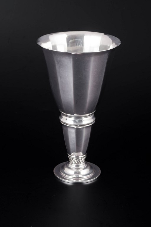 Johan Rohde for Georg Jensen, art deco vase.