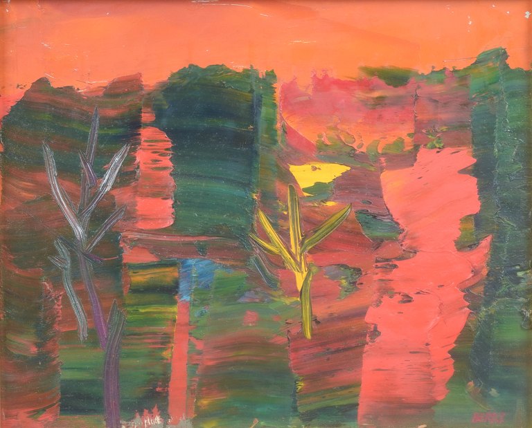 Lars Bertle, “Höstfärg”, Swedish modernist.