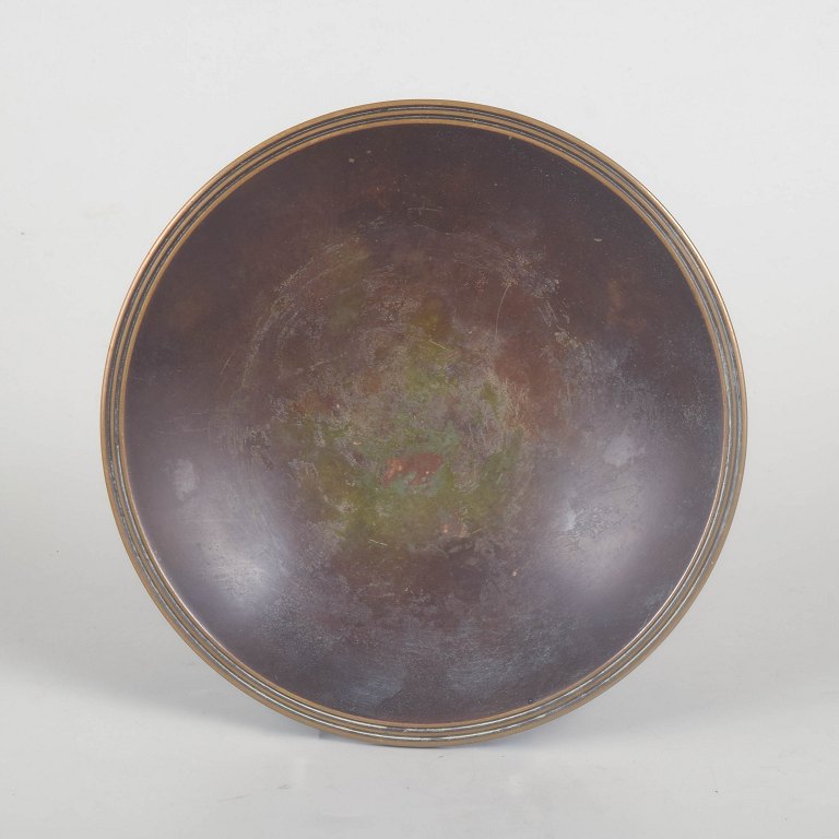 Just Andersen, Art Deco-fad i bronze.